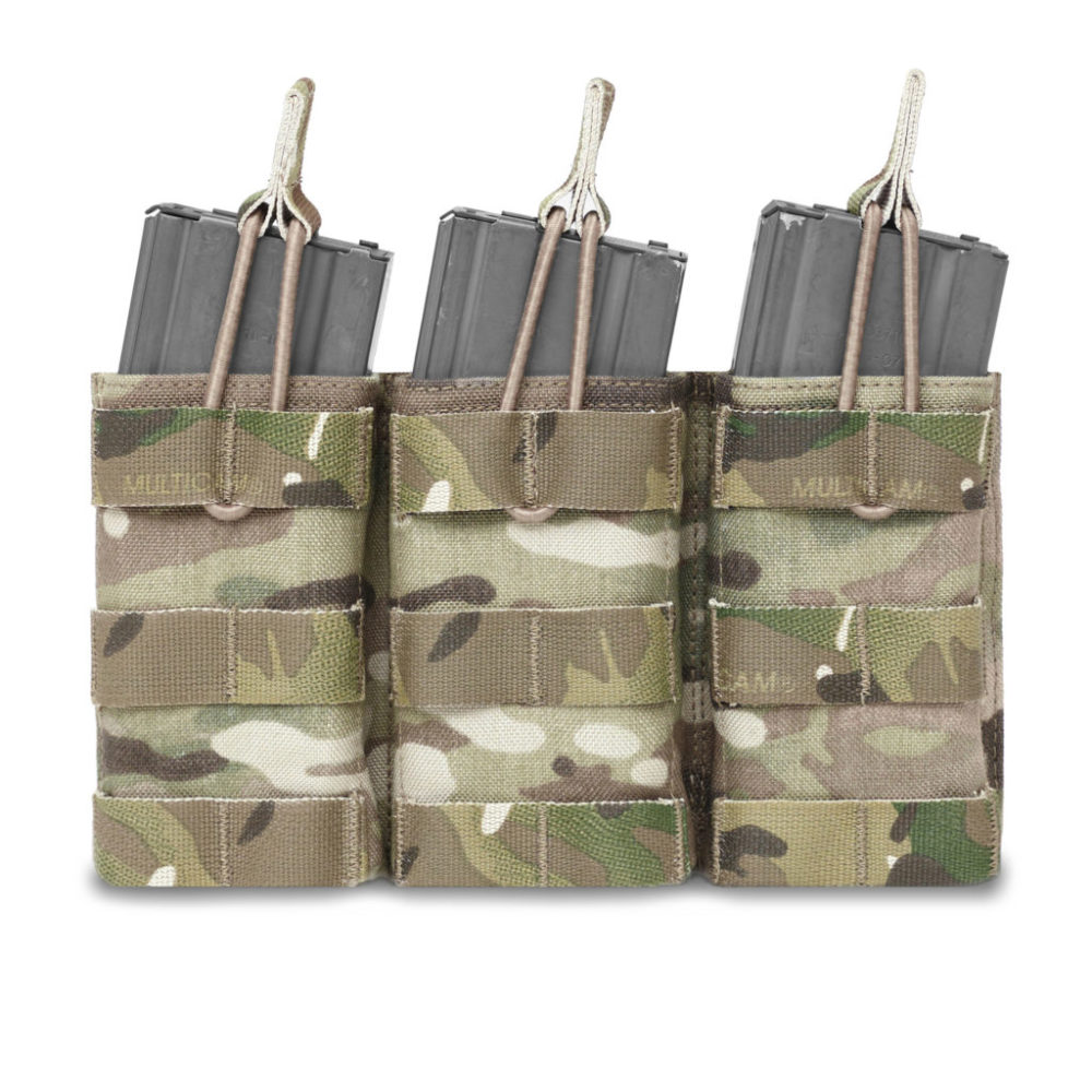 PORT INCARCATOR TRIPLU FAST OPEN - MULTICAM